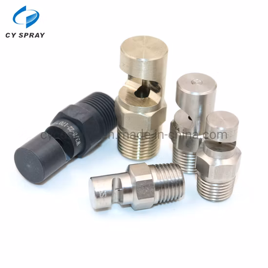 Weitwinkel-Flachstrahl-Wasserstrahl-Sprühdüse, Kunststoff-Flutstrahldüse