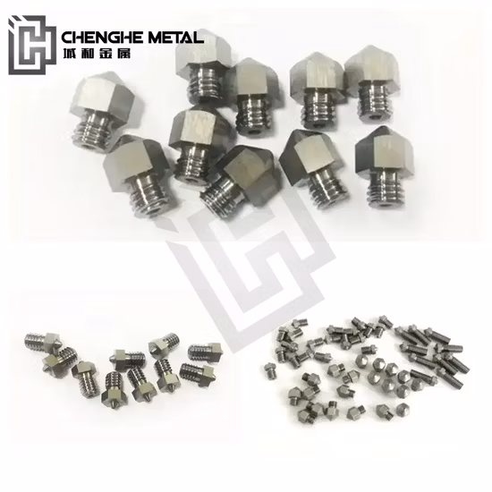 High Flow 1,75 Messing Clone Cht Volcano Düse für E3d Volcano Hot End 3D-Druckerzubehör mit drei Ösen